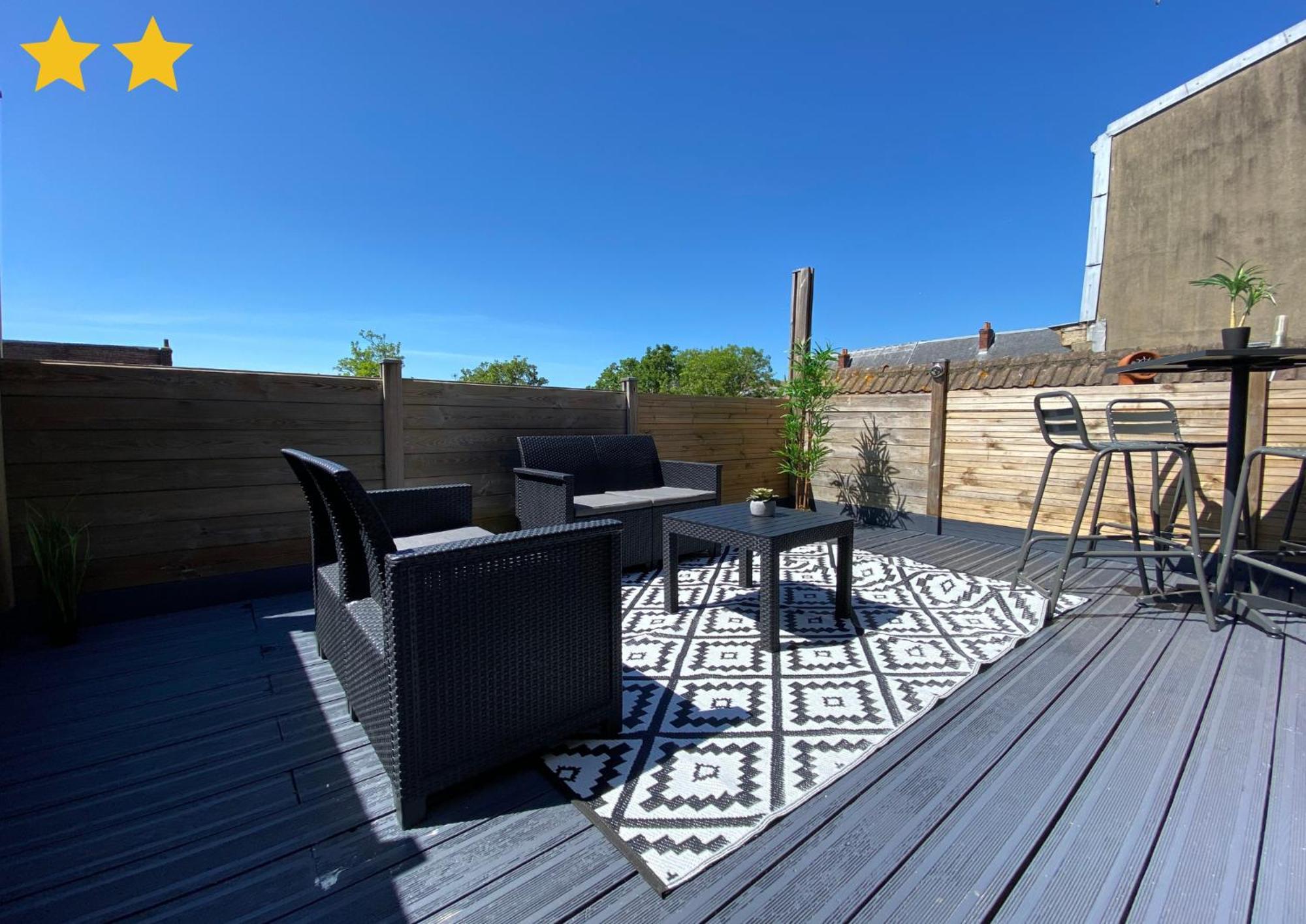 Le Roof Top Jacquard Calais Exterior foto