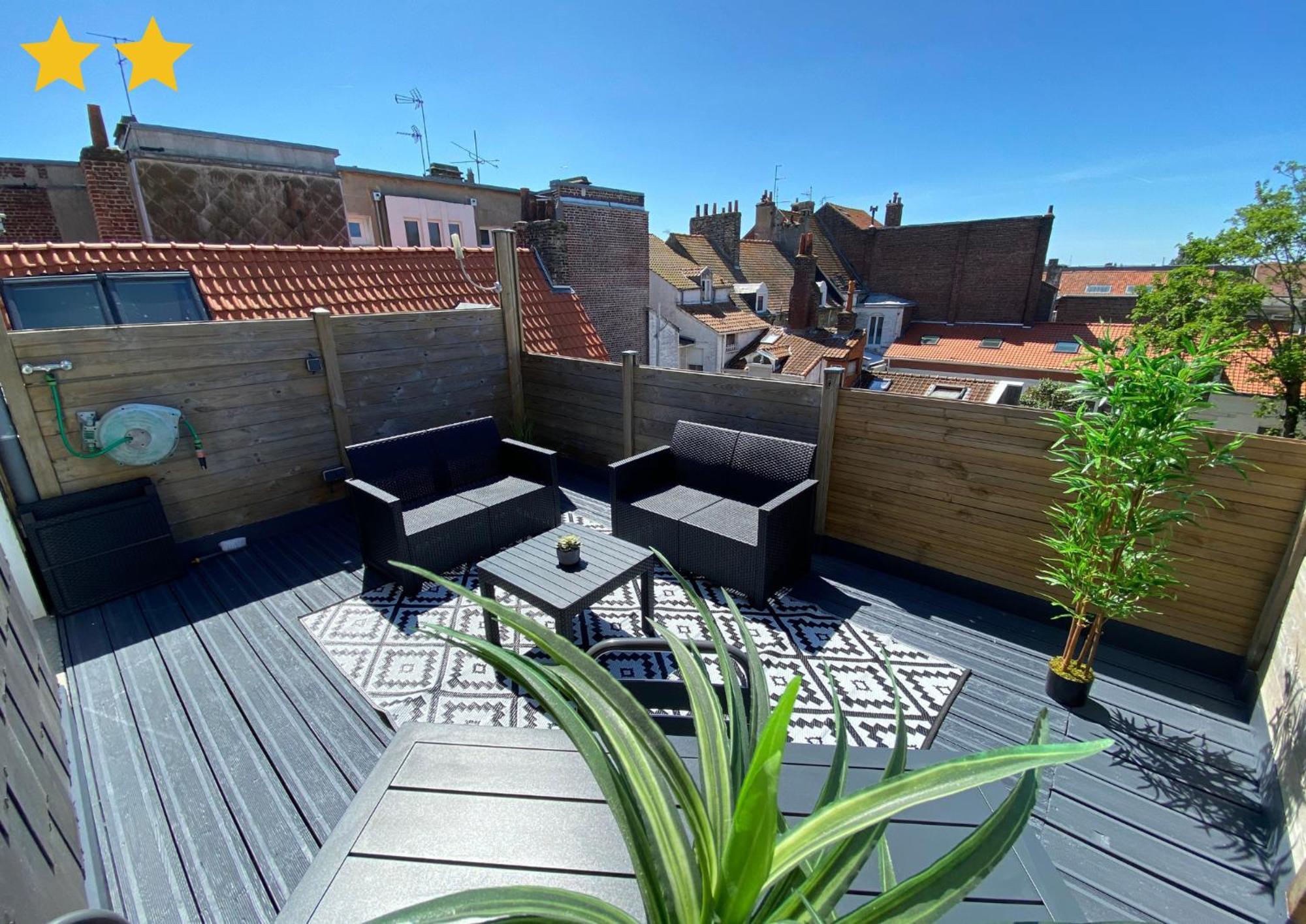 Le Roof Top Jacquard Calais Exterior foto